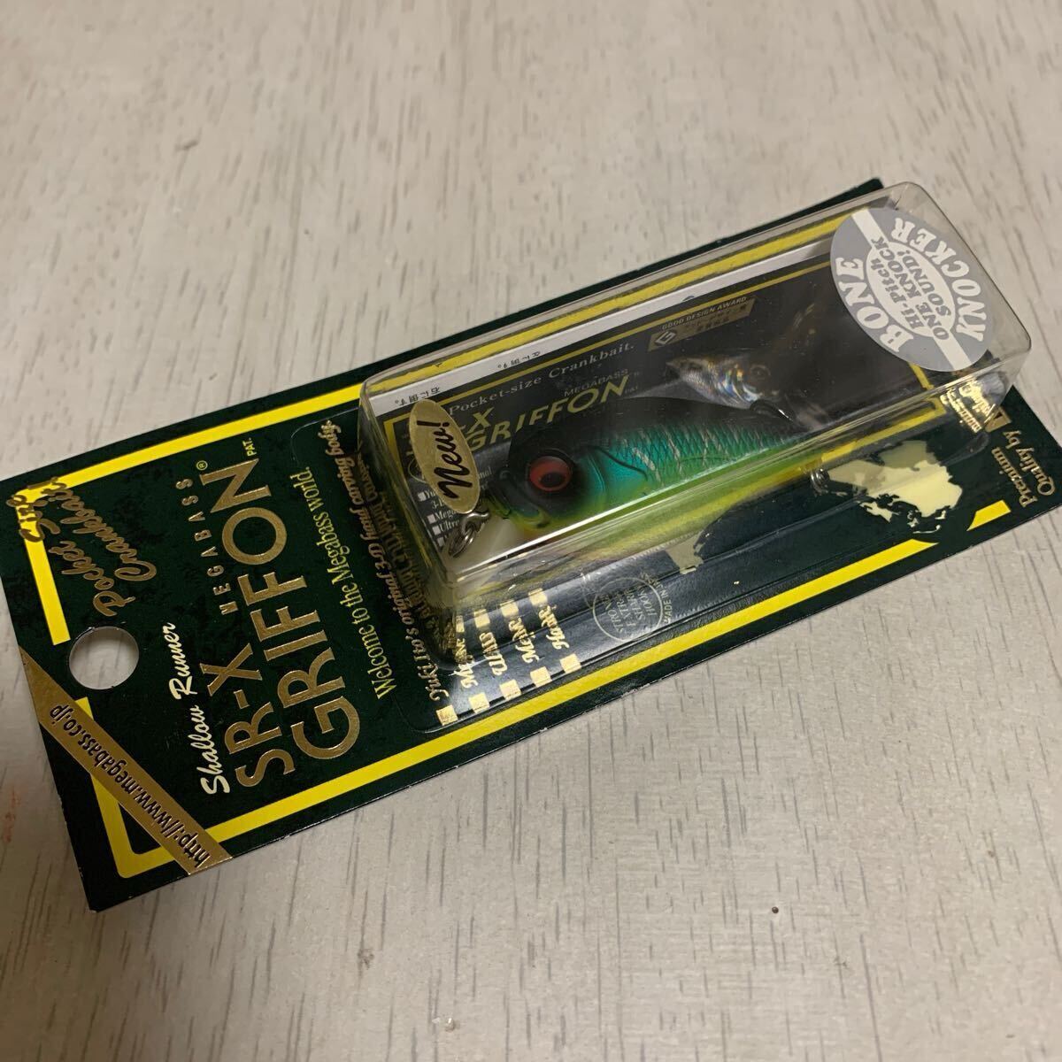t★新品 Megabass★SR-X GRIFFON BONE KNOCKER メガバス SR-X グリフォン ボーンノッカー (マットタイガー)
