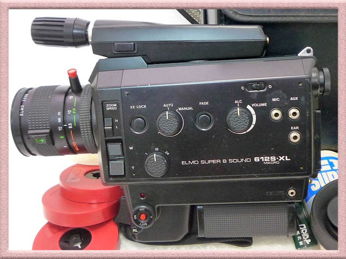 ELMO エルモ SUPER 8 SOUND 612S-XL MACRO スーパー 8mm ELMO エルモ SUPER 8 SOUND 612S-XL MACRO スーパー 8mm