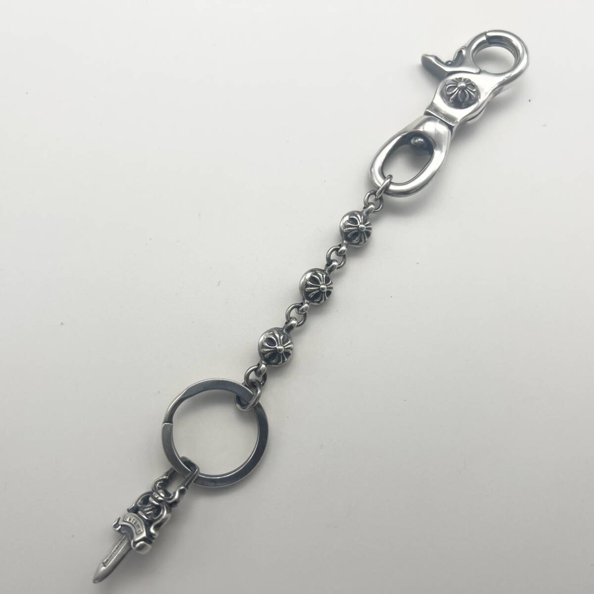 ネコポス発送】Chrome Hearts クロムハーツ キーリング クリップ ネコポス発送】Chrome Hearts クロムハーツ キーリング クリップ