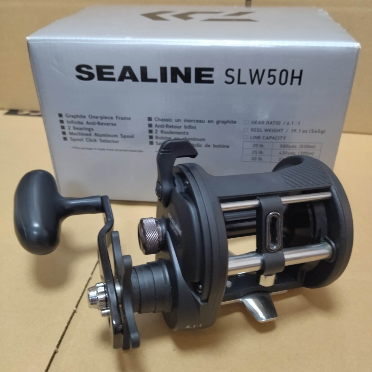 □ 美品 ダイワ シーライン SLW50H DAIWA SEALINE 石鯛釣り 青物 □ 美品 ダイワ シーライン SLW50H DAIWA SEALINE 石鯛釣り 青物