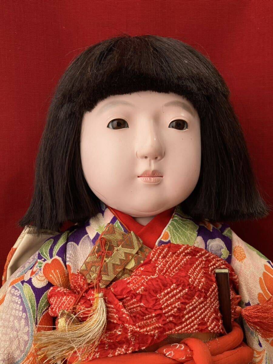 売り切り コレクター所蔵品 松坂屋特製 大型市松人形 日本人形 売り切り コレクター所蔵品 松坂屋特製 大型市松人形 日本人形