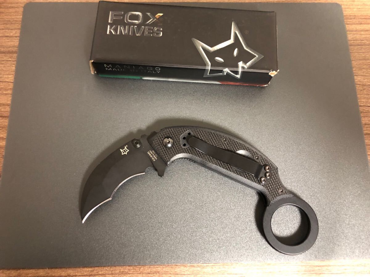 5250円 FOX KNIVES FX-590 ナイフ カランビットナイフ 5250円 FOX KNIVES FX-590 ナイフ カランビットナイフ