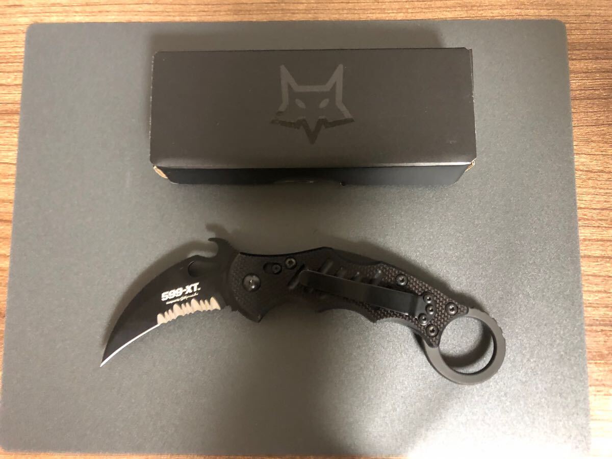 8750円 FOX KNIVES FX-599 XTS ナイフ カランビットナイフ 8750円 FOX KNIVES FX-599 XTS ナイフ カランビットナイフ