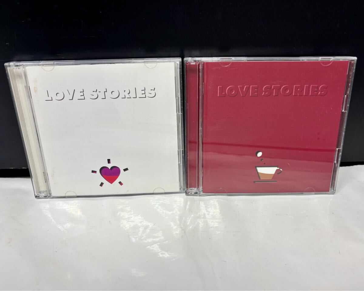 2CD 2枚組　LOVE STORIES 恋愛ドラマ 主題歌集　邦楽　洋楽