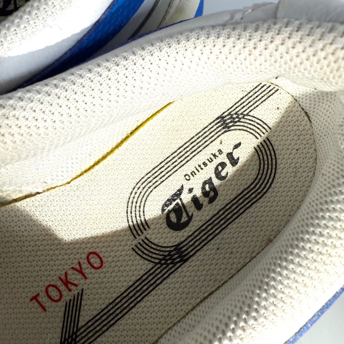 美品】Onitsuka Tiger オニツカタイガー レザー スニーカー 美品】Onitsuka Tiger オニツカタイガー レザー スニーカー