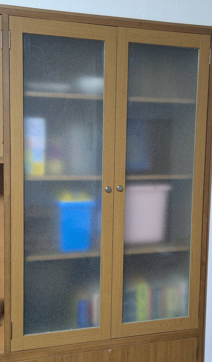 収納扉 北欧風 キッチン収納扉 リビング収納扉 食器棚扉 キャビネット扉 タンス扉 透明扉 小屋扉 樹脂ガラス扉 昭和レトロ 当時品