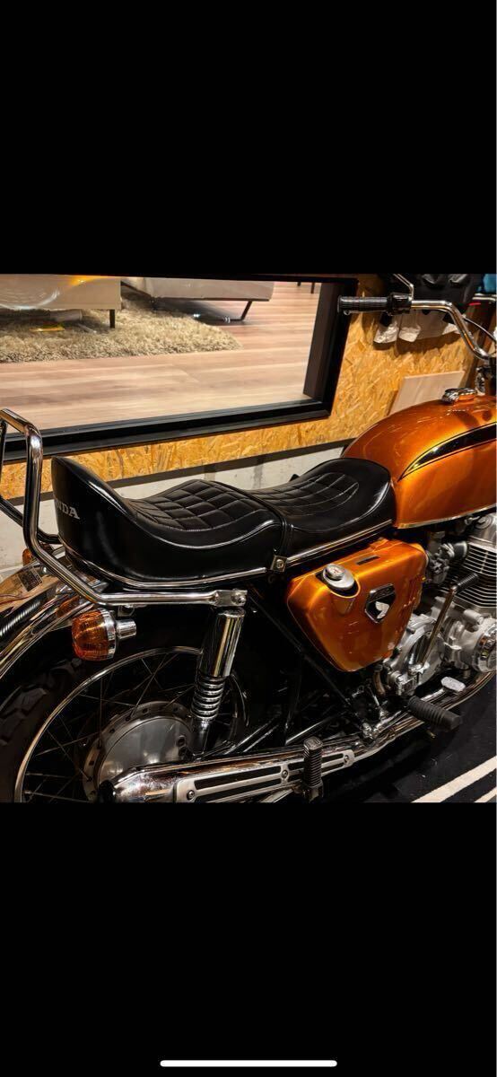 ホンダ CB750Four CB750K0 カスタムシート 純正タイプ表皮 ホンダ CB750Four CB750K0 カスタムシート 純正タイプ表皮