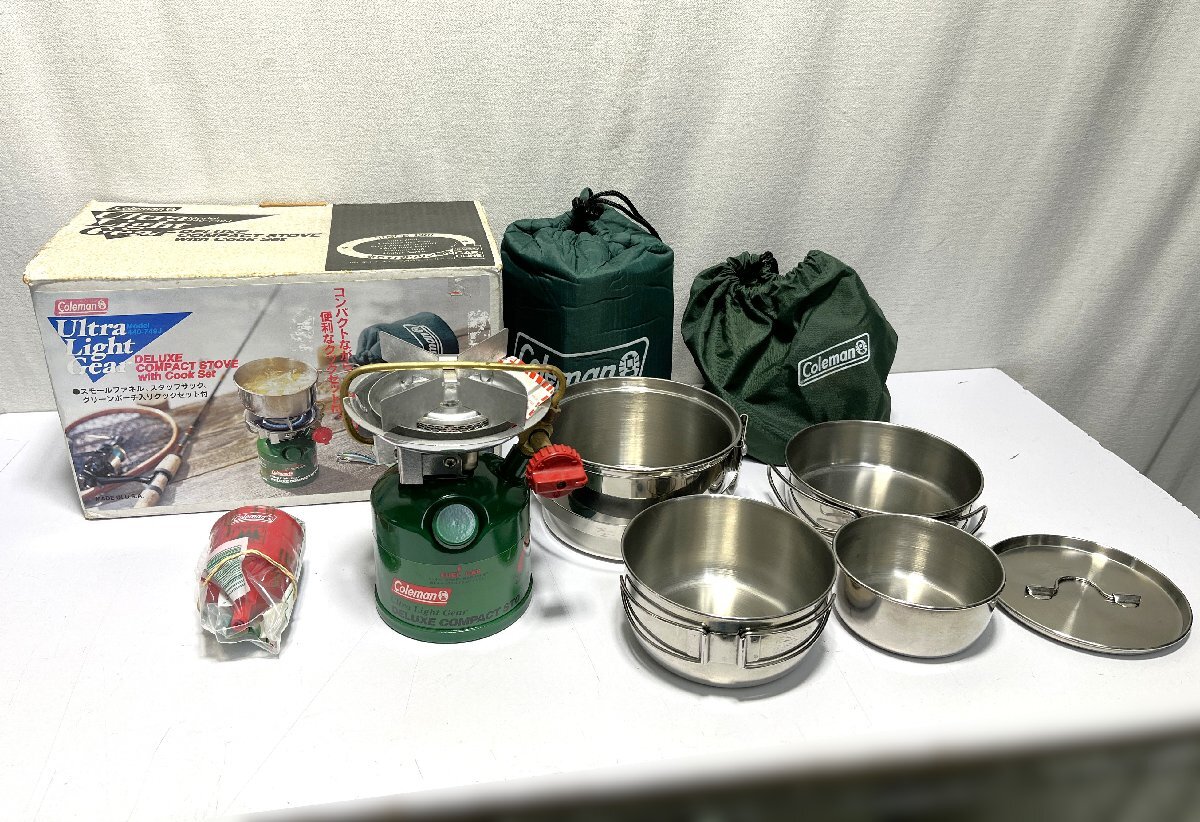 Coleman デラックスコンパクトストーブwithクックセット 440