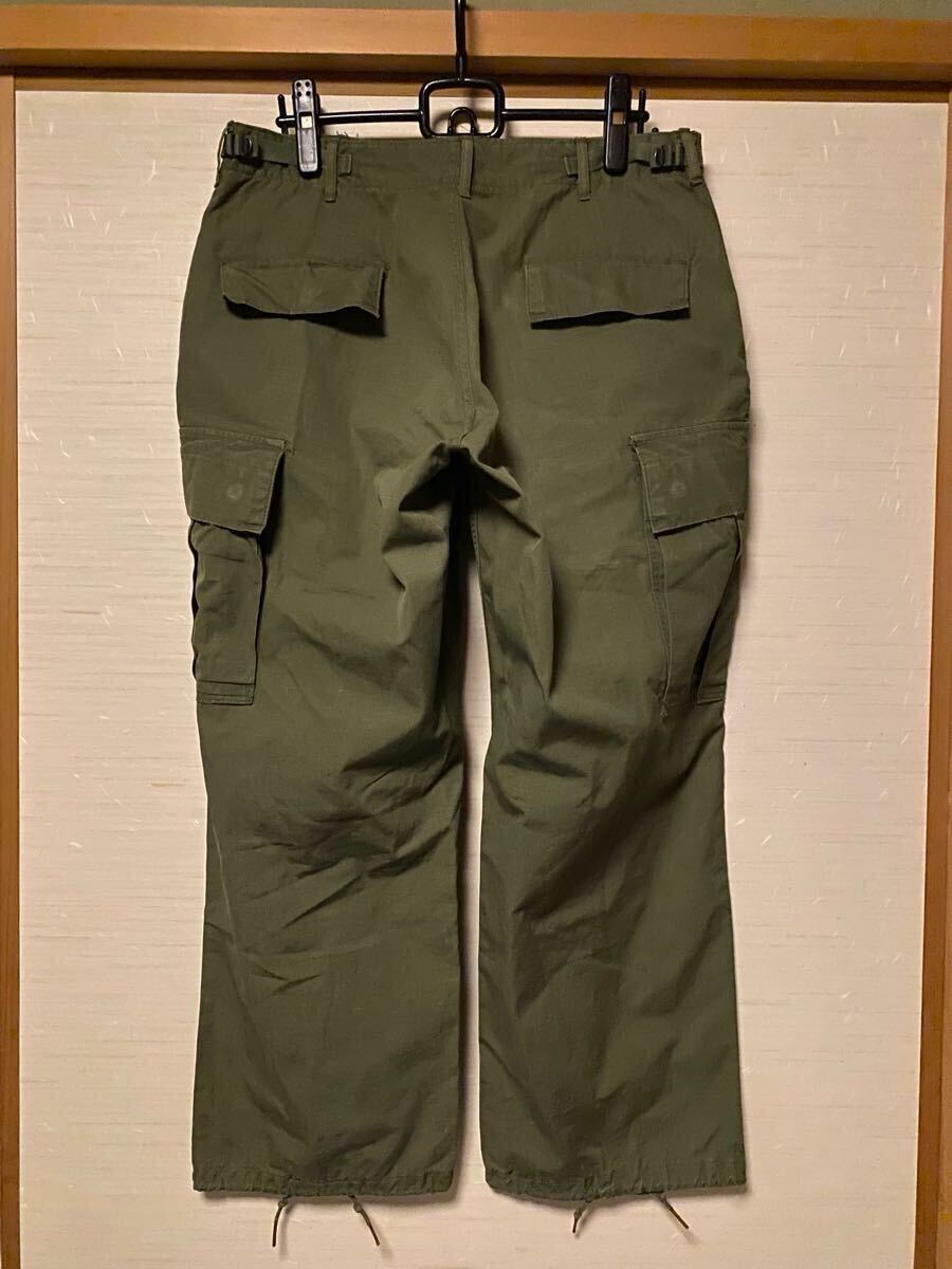 米軍実物 ナム戦 ジャングルファティーグ パンツ 4th デッド 米軍実物 ナム戦 ジャングルファティーグ パンツ 4th デッド
