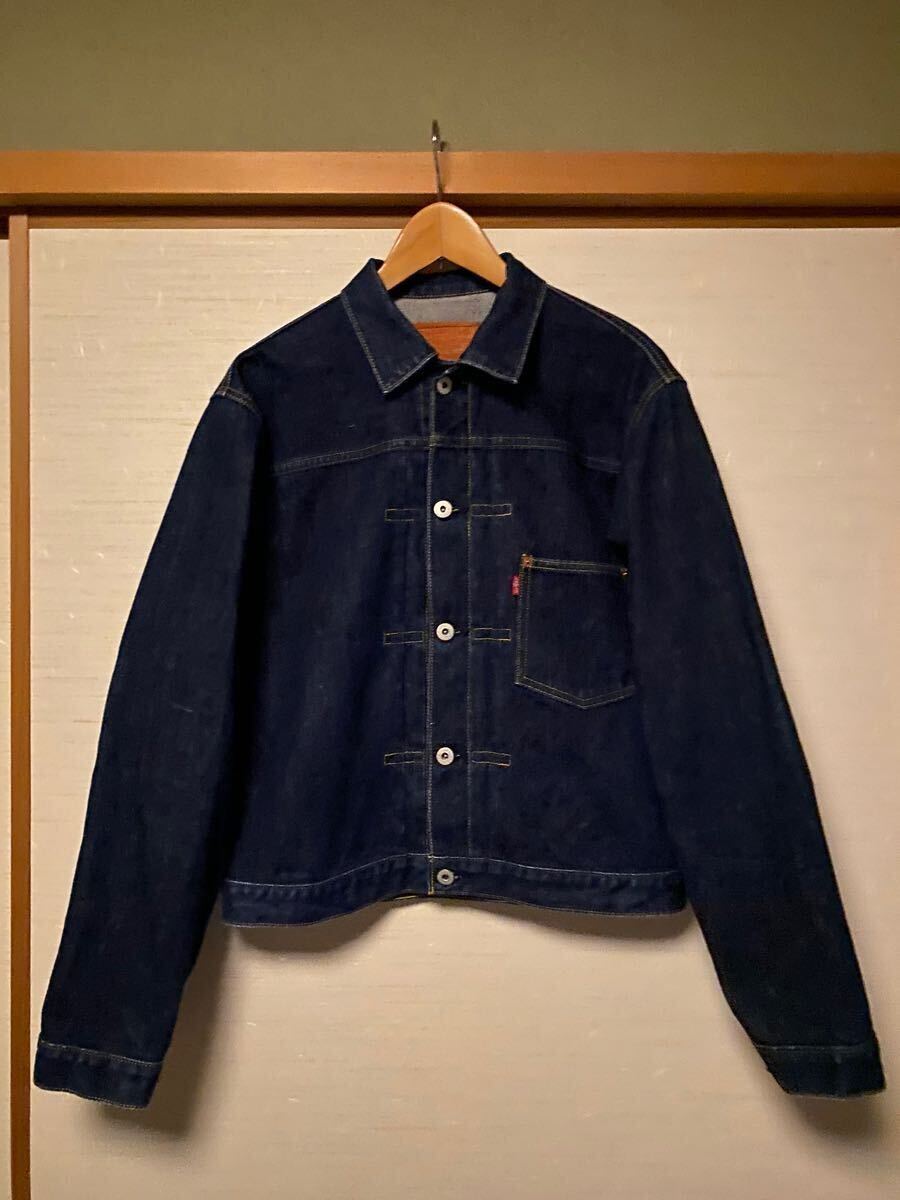 濃紺美品】リーバイス97年製506 1st デニムジャケット 40 大戦 濃紺美品】リーバイス97年製506 1st デニムジャケット 40 大戦