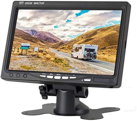 7 дюймовый на панели приборов жидкокристаллический монитор 12~24V 800*480 DVD видео для автомобильный дистанционный пульт переключается источник питания прямая связь тип камера заднего обзора изображение 2 система ввод 