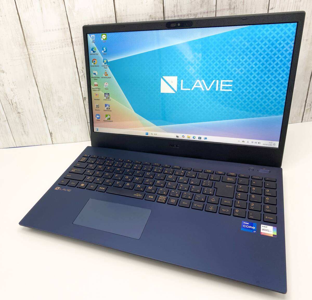 Windows11動画編集用.高性能i7ノートパソコンSSD1TBメモリ32GB Core i7✨SSD1TB✨32GB✨カメラ✨NEC✨オフィス✨ノートパソコン