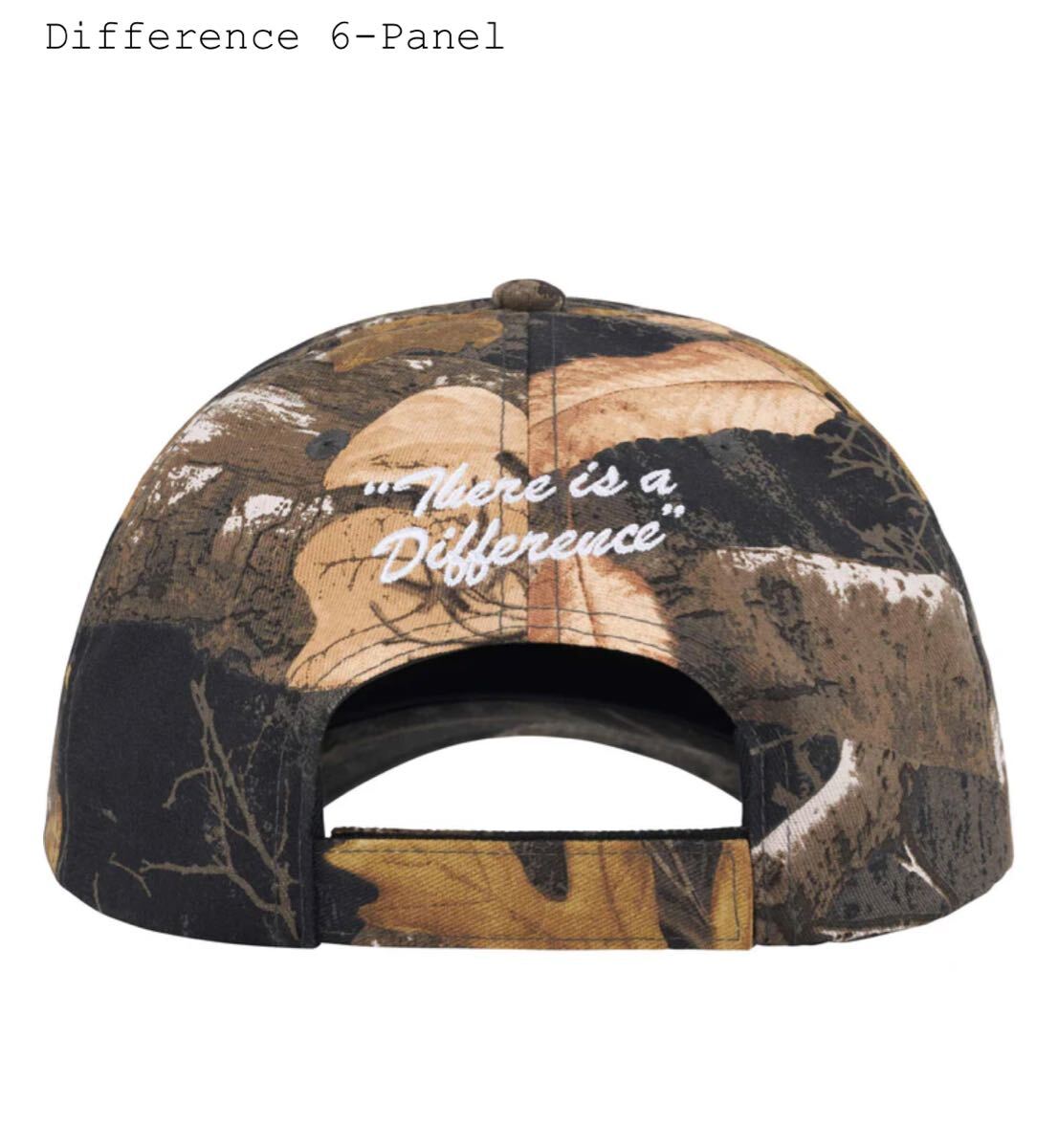 新品】24FW Supreme Difference 6-Panel Black Camo 新品】24FW Supreme Difference 6-Panel Black Camo