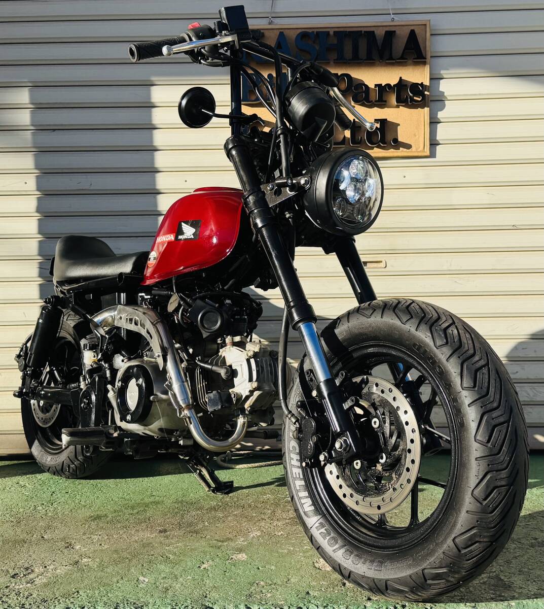 ホンダ モンキー125 JB02 ボバーカスタム実動車両 鹿嶋市から ホンダ モンキー125 JB02 ボバーカスタム実動車両 鹿嶋市から