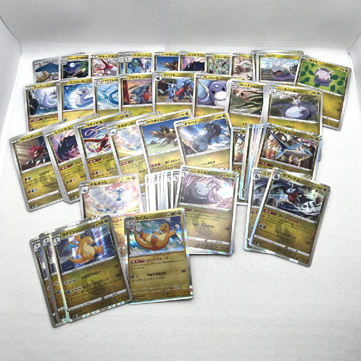 ポケモンカード ドラゴン 100枚まとめ ミラーあり /カイリュー/チルタリス/ラティオス/ヌメルゴン/ガブリアス ポケカ 【道楽札幌】