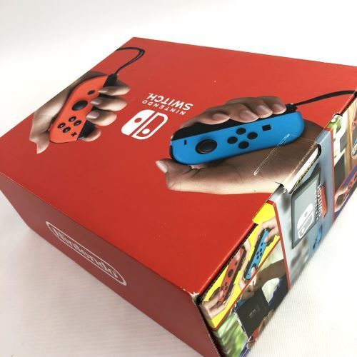 《ジャンク》ニンテンドースイッチ バッテリー強化モデル ネオンブルー/ネオンレッド　他モール併売《ゲーム・山城店》◆B138