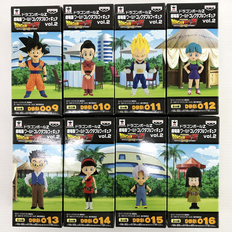 《未開封》ドラゴンボールＺ 劇場版ワールドコレクタブルフィギュア 神と神 vol.2 8種セット《フィギュア・山城店》◆O5320