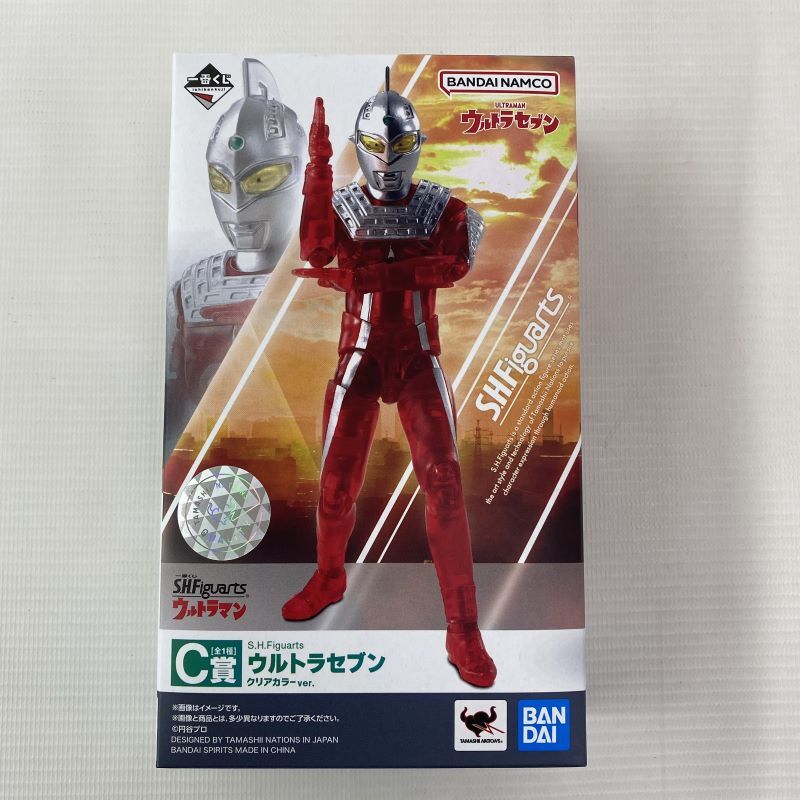 《未開封》BANDAI SPIRITS 一番くじ S.H.Figuarts ウルトラマン C賞 ウルトラセブン クリアカラーver.《フィギュア・山城店》◆U878