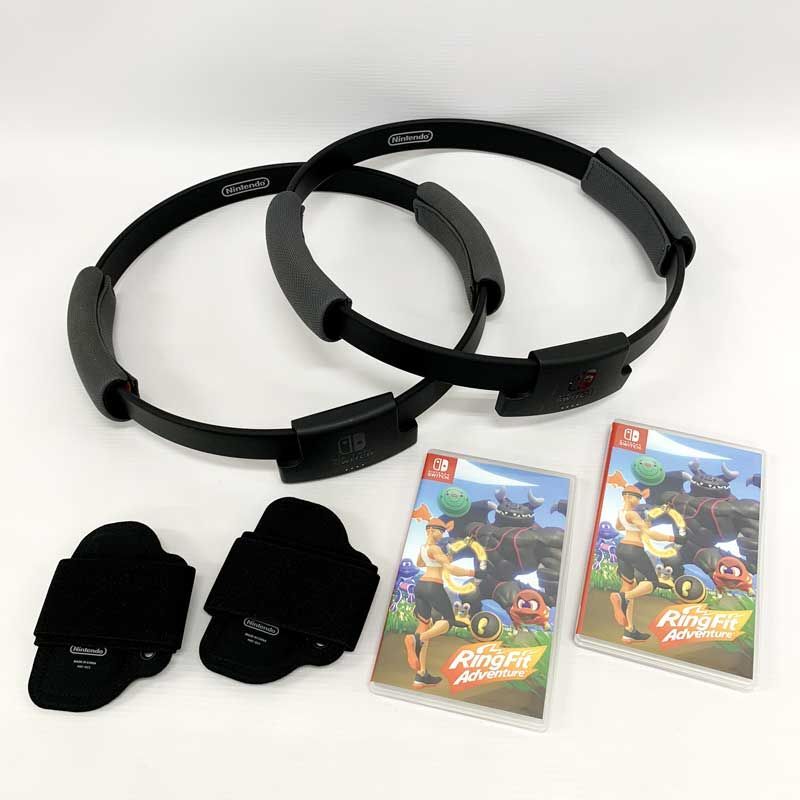 たぬき 希少 リングフィットアドベンチャー 2点セット NintendoSwitch/ニンテンドースイッチ/店頭/他モール併売《ゲーム・山城店》U392 ニンテンドースイッチソフト