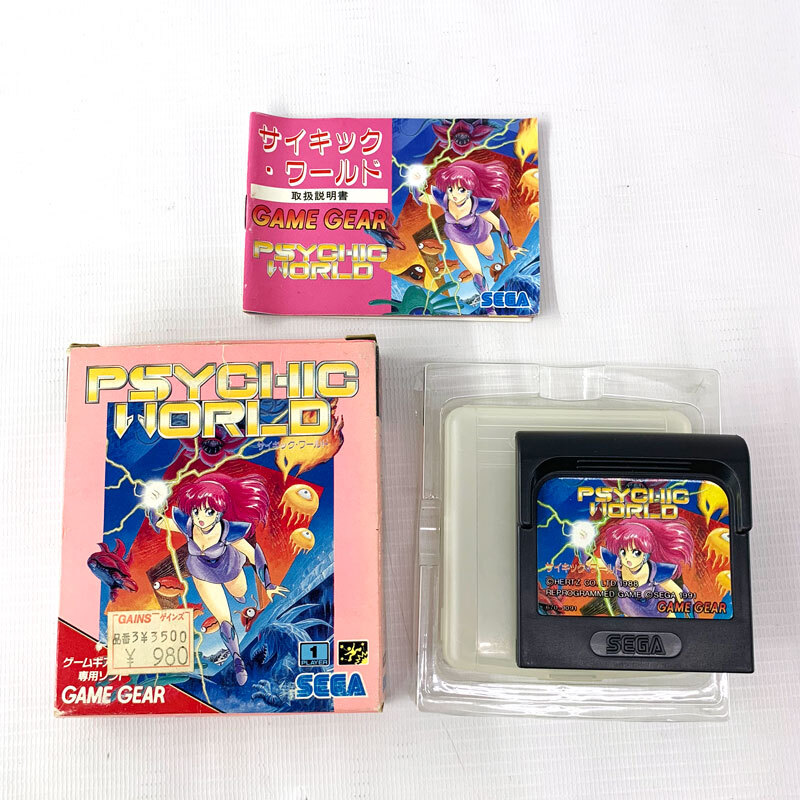 ホットプレート セール 《ジャンク》《レトロ》サイキック・ワールド SEGA/ゲームギア/店頭/他モール併売《ゲーム・山城店》R360 WORLD PSYCHIC ゲームギア