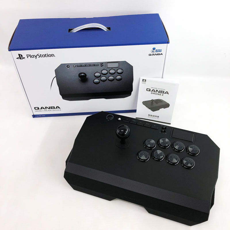 《未使用品》Qanba Drone 2 アーケード ジョイスティック N3 周辺機器/クァンバ/PS5/プレイステーション5/店頭/併売《ゲーム・山城店》R377