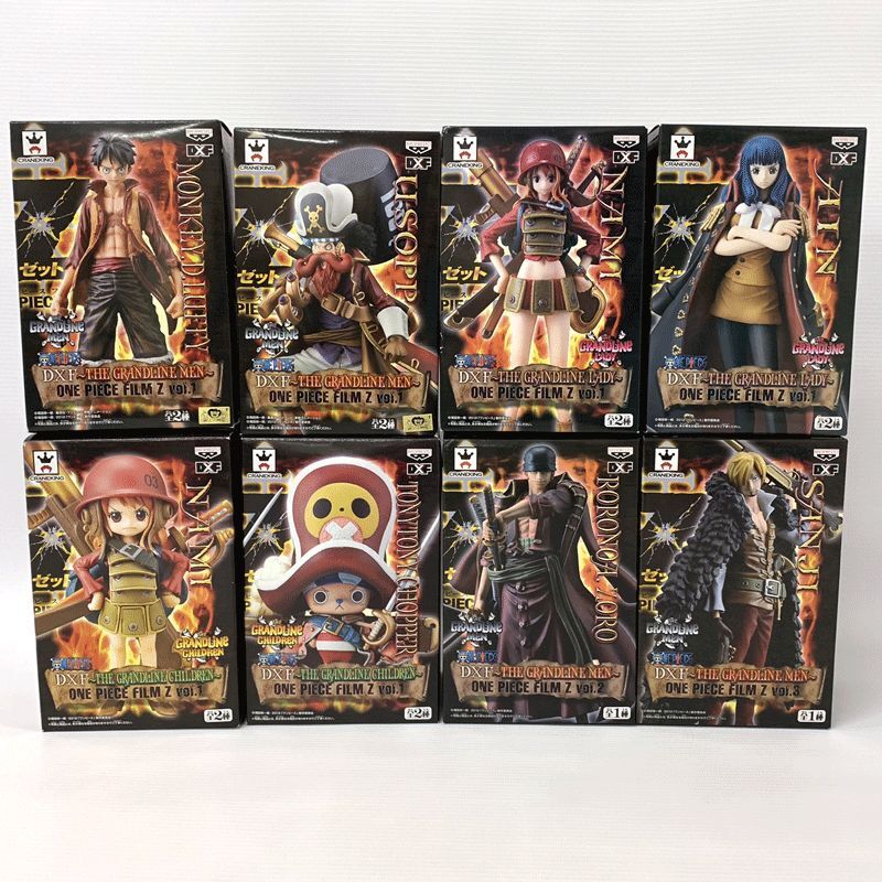 お得セット 《未開封》バンプレスト/BANPRESTO ワンピースFILM Z DXF THE GRANDLINE MEN/LADY/CHILDREN 8点セット《フィギュア・山城店》O2406 その他