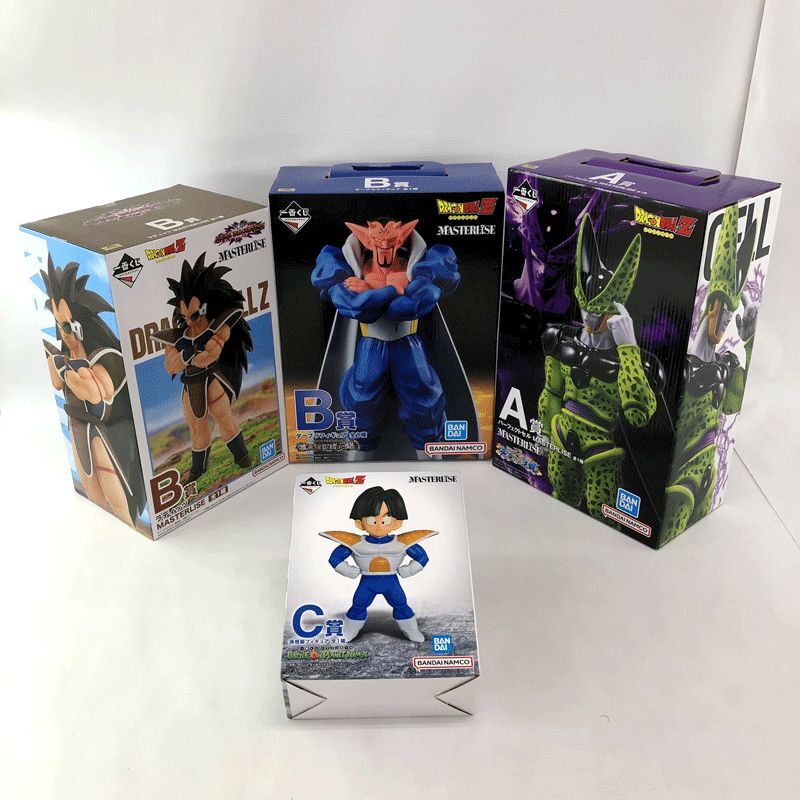 《未開封》 一番くじ ドラゴンボール ダーブラ/パーフェクトセル/ラディッツ/孫悟飯 4点セット《フィギュア・山城店》◆O4968