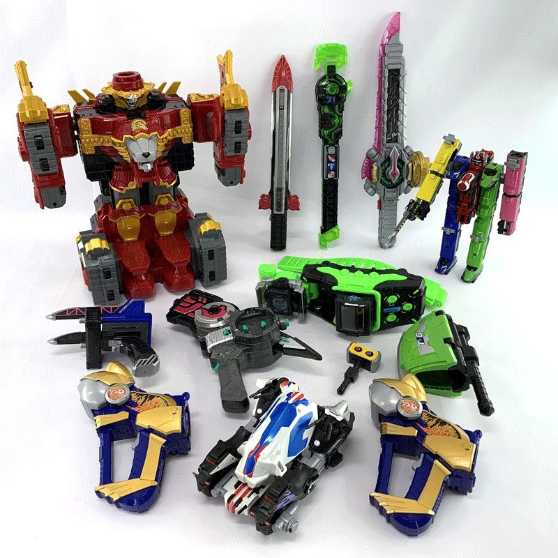 《ジャンク》仮面ライダー・戦隊 トッキュウジャー/ジオウ 他 特撮 現状品 まとめ売り《フィギュア・山城店》O3839
