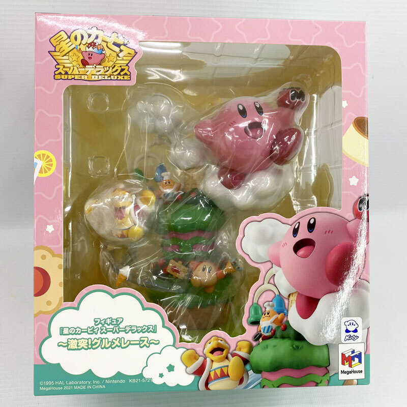 パーティを彩るご馳走や 《未開封》メガハウス 〜激突!グルメレース〜 「星のカービィ スーパーデラックス」店頭/他モール併売《フィギュア・山城店》O5258 その他