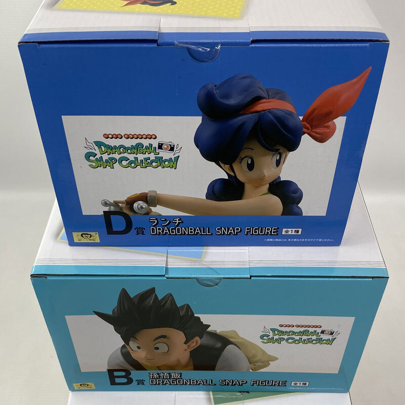 《未開封》一番くじ ドラゴンボール DRAGONBALL SNAP COLLECTION A賞 B賞 D賞 SNAP FIGURE 3点セット《フィギュア・山城店》◆O5254