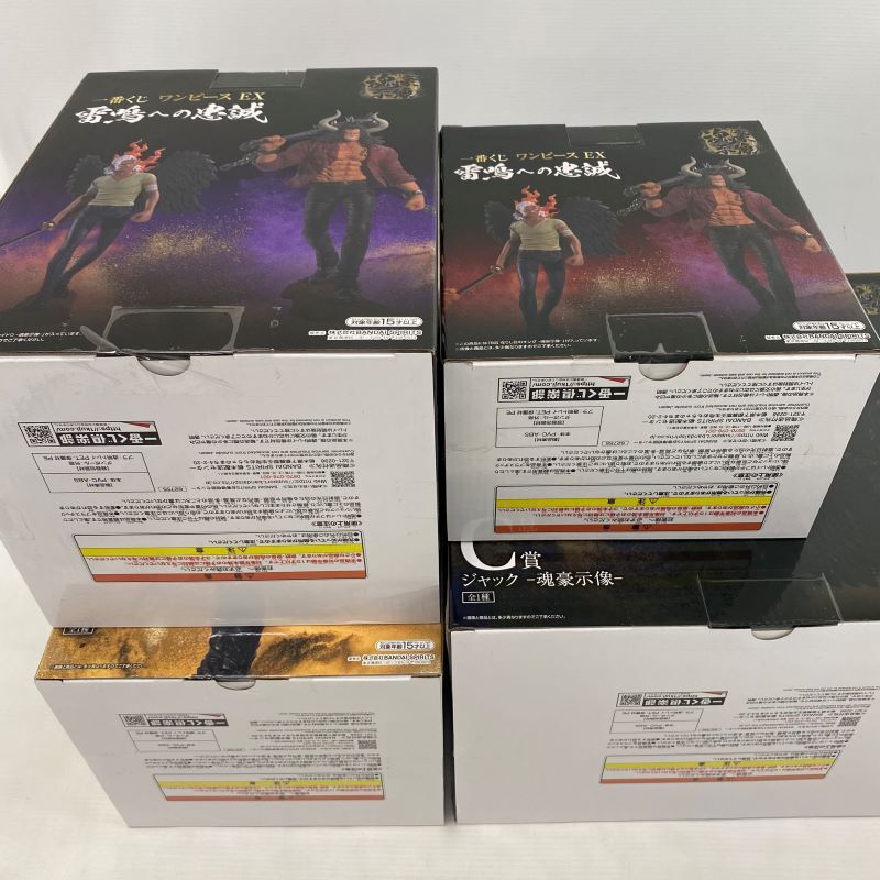 《未開封》一番くじ ワンピース EX 雷鳴への忠誠 ラストワン賞 Ａ賞 Ｂ賞 Ｃ賞セット《フィギュア・山城店》◆N125