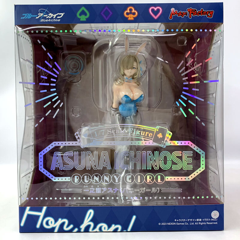 お歳暮 人気 オシャレ 一之瀬アスナ(バニーガール) 1/7 《未開封》マックスファクトリー 「ブルーアーカイブ Archive」併売《フィギュア・山城店》O5240 Blue その他