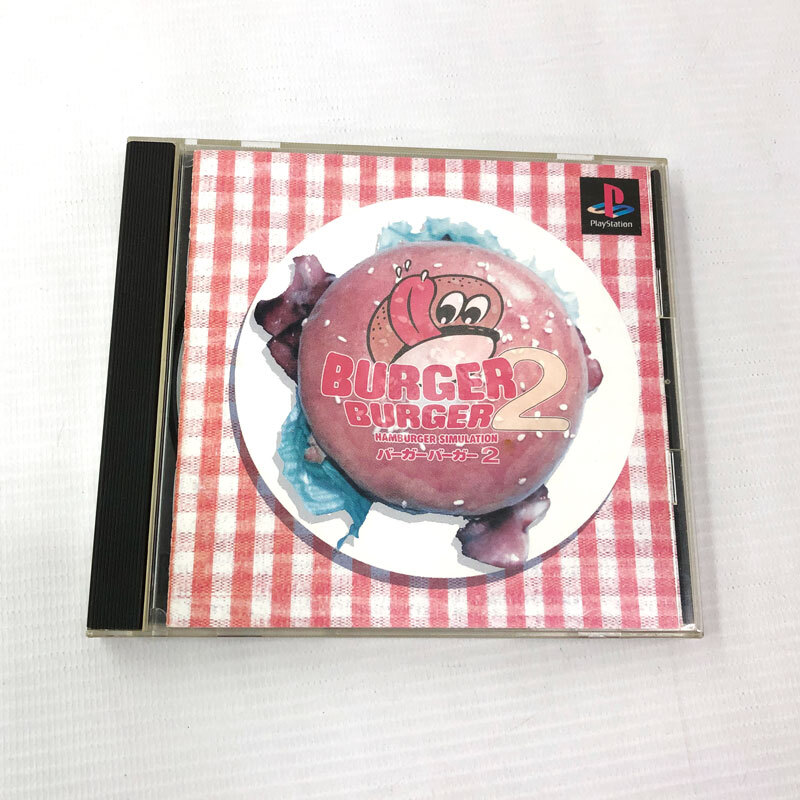 《ジャンク扱い》《レトロ》バーガーバーガー２ 動作確認済み/BURGER BURGER/PS1/店頭/他モール併売《ゲーム・山城店》R417