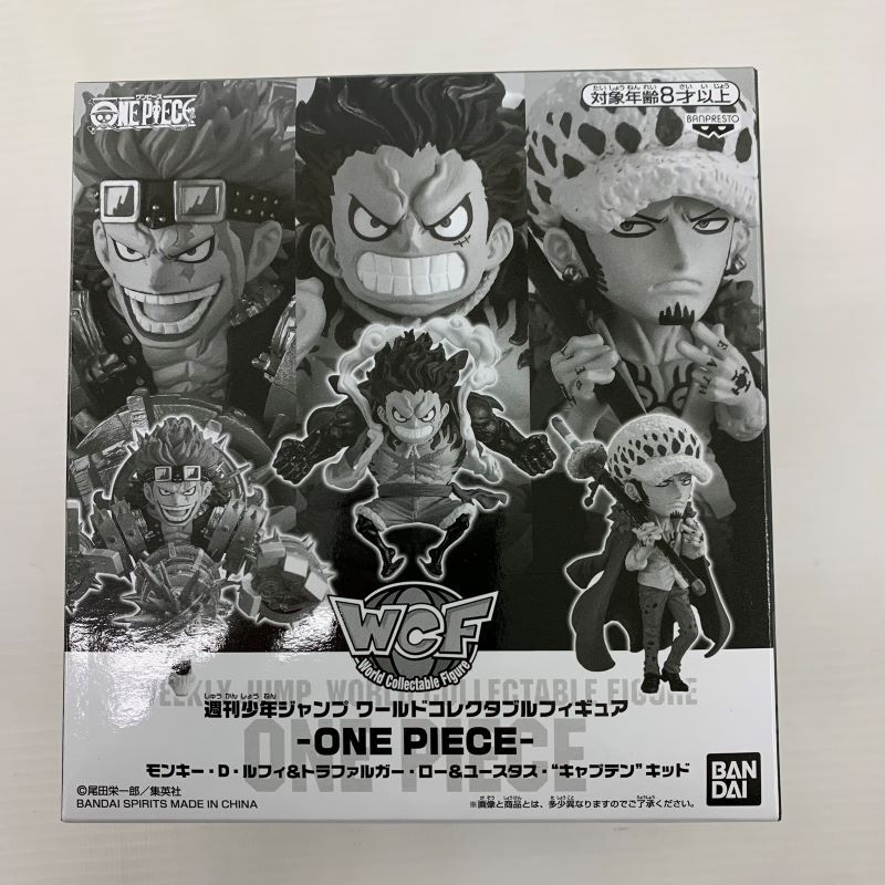 人気便利グッズ 《未開封》BANDAI ルフィ&ロー&キッド《フィギュア・山城店》◆U071 WCF ワールドコレクタブルフィギュア ワンピース SPIRITS その他