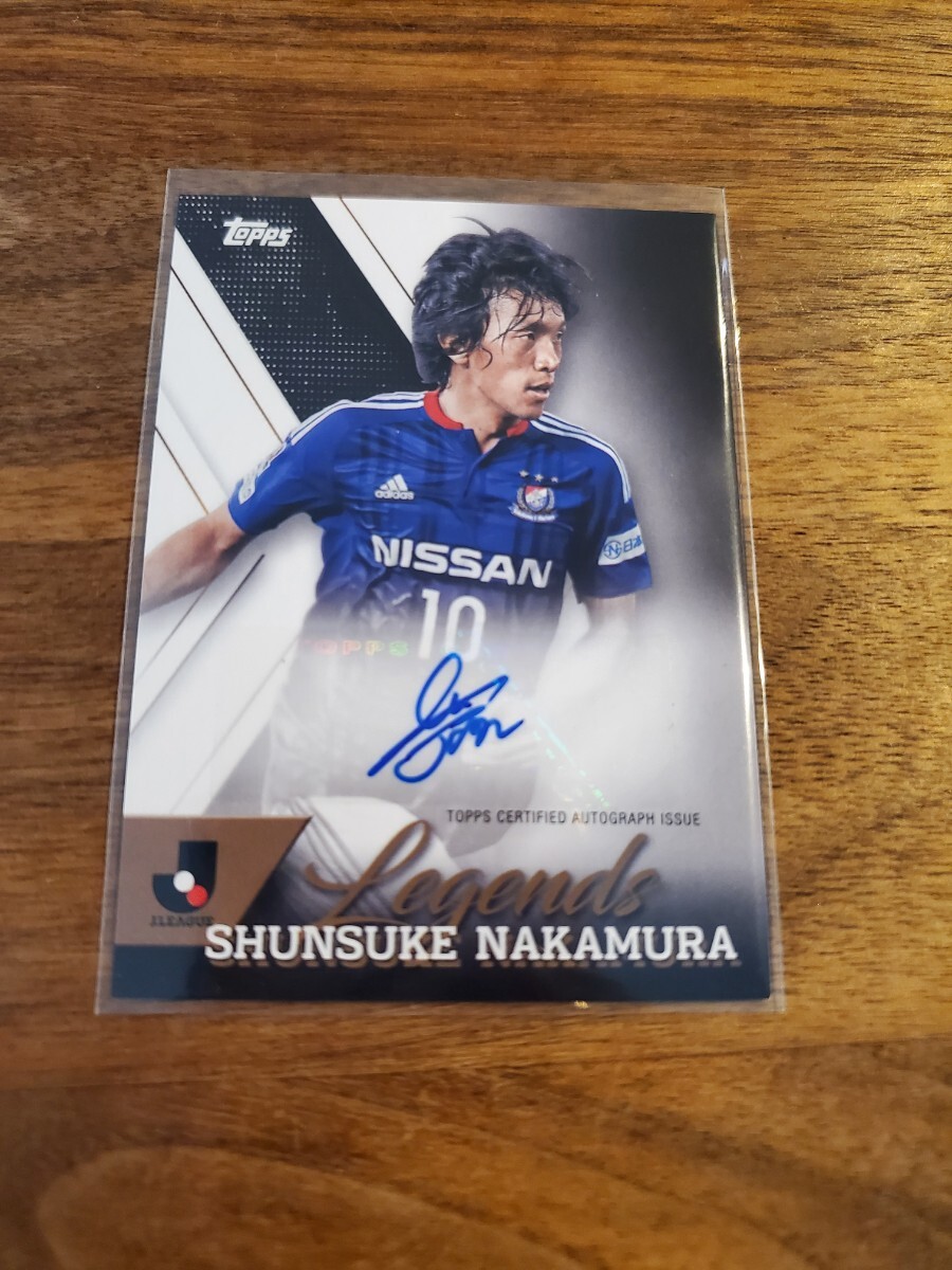 99枚限定 2024 Topps Jリーグ 中村俊輔 直筆サインカード Green 99枚限定 2024 Topps Jリーグ 中村俊輔 直筆サインカード Green