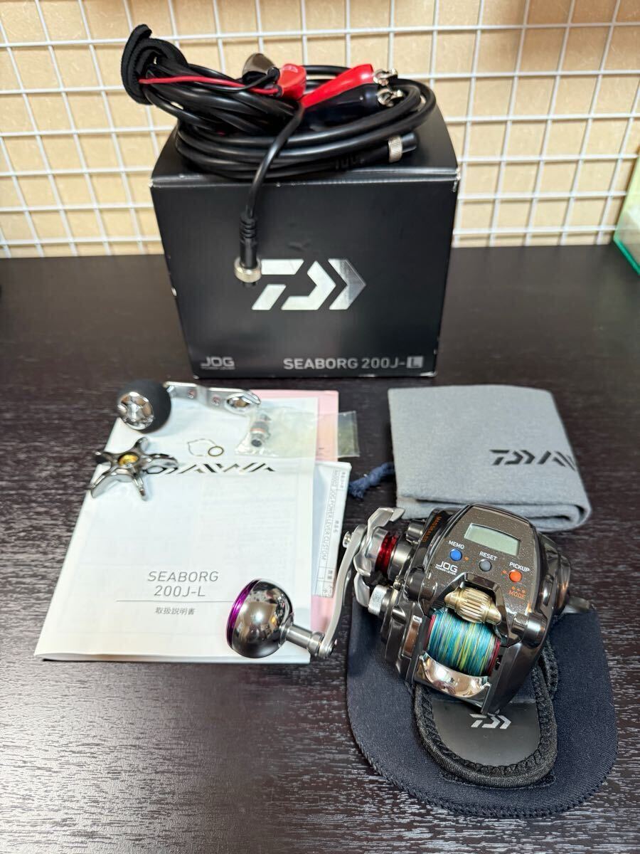 Yahoo!オークション - ダイワ シーボーグ 200J-L 極美品 ジョグ Yahoo!オークション - ダイワ シーボーグ 200J-L 極美品 ジョグ