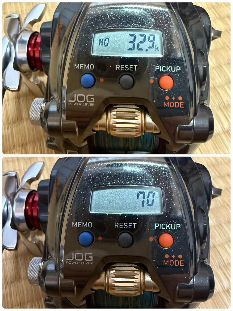 ダイワ シーボーグ 200J-L 極美品 ジョグパワーレバーカスタム ダイワ シーボーグ 200J-L 極美品 ジョグパワーレバーカスタム