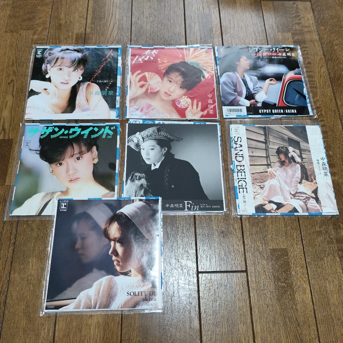 中森明菜　トワイライト　禁区　ジプシー・クイーン　サザン・ウインド　fin solitude sand beige
