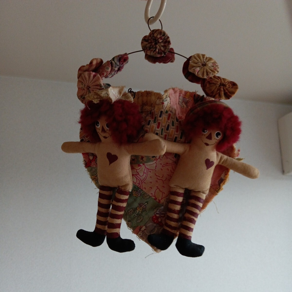 昭和 レトロ ハンドメイド カントリードール 人形 ぬいぐるみ
