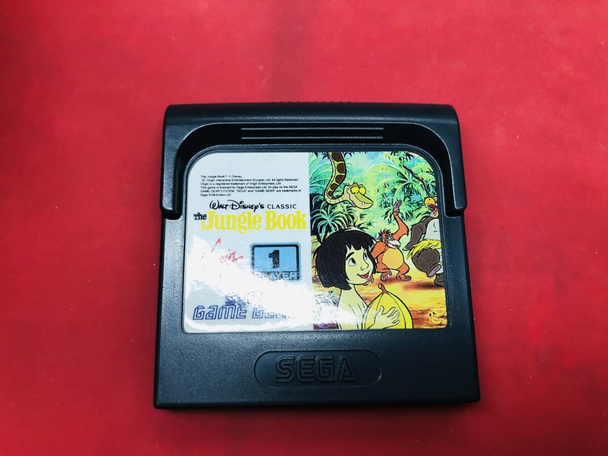 WALT DISNEY'S THE JUNGLE BOOK 海外版 同梱可！！即決！大量出品中！！ ゲームギア GG ウォルトディズニー