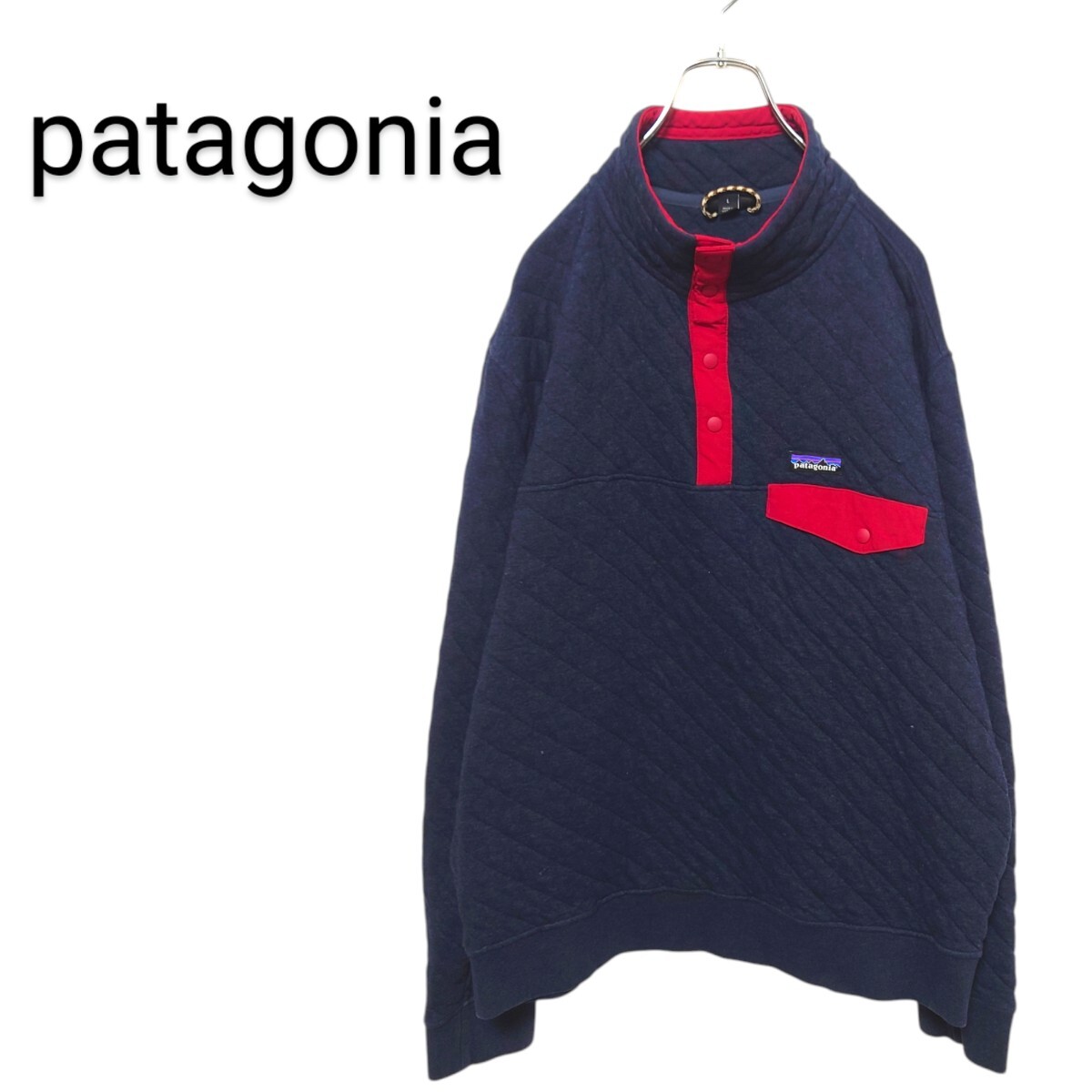 【patagonia】オーガニック コットンキルト スナップT A-2759