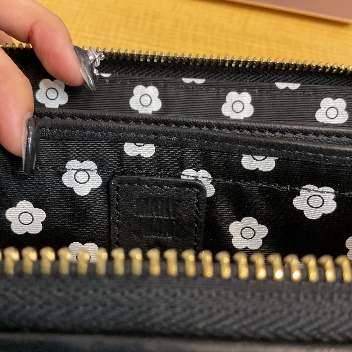 S-262】マリークワント Mary Quant 長財布 キルトフォーム S-262】マリークワント Mary Quant 長財布 キルトフォーム