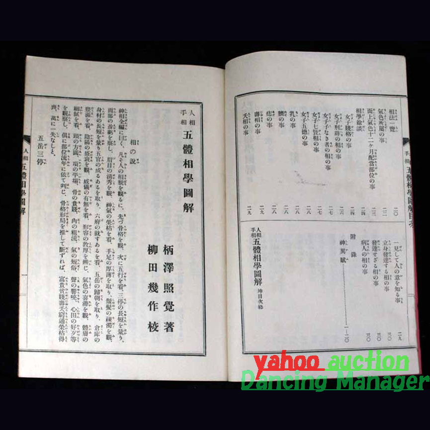 格安新品 五体相学図解 孤神格 掌中流年圖 五體相學圖解 人相手相 乾坤 手相