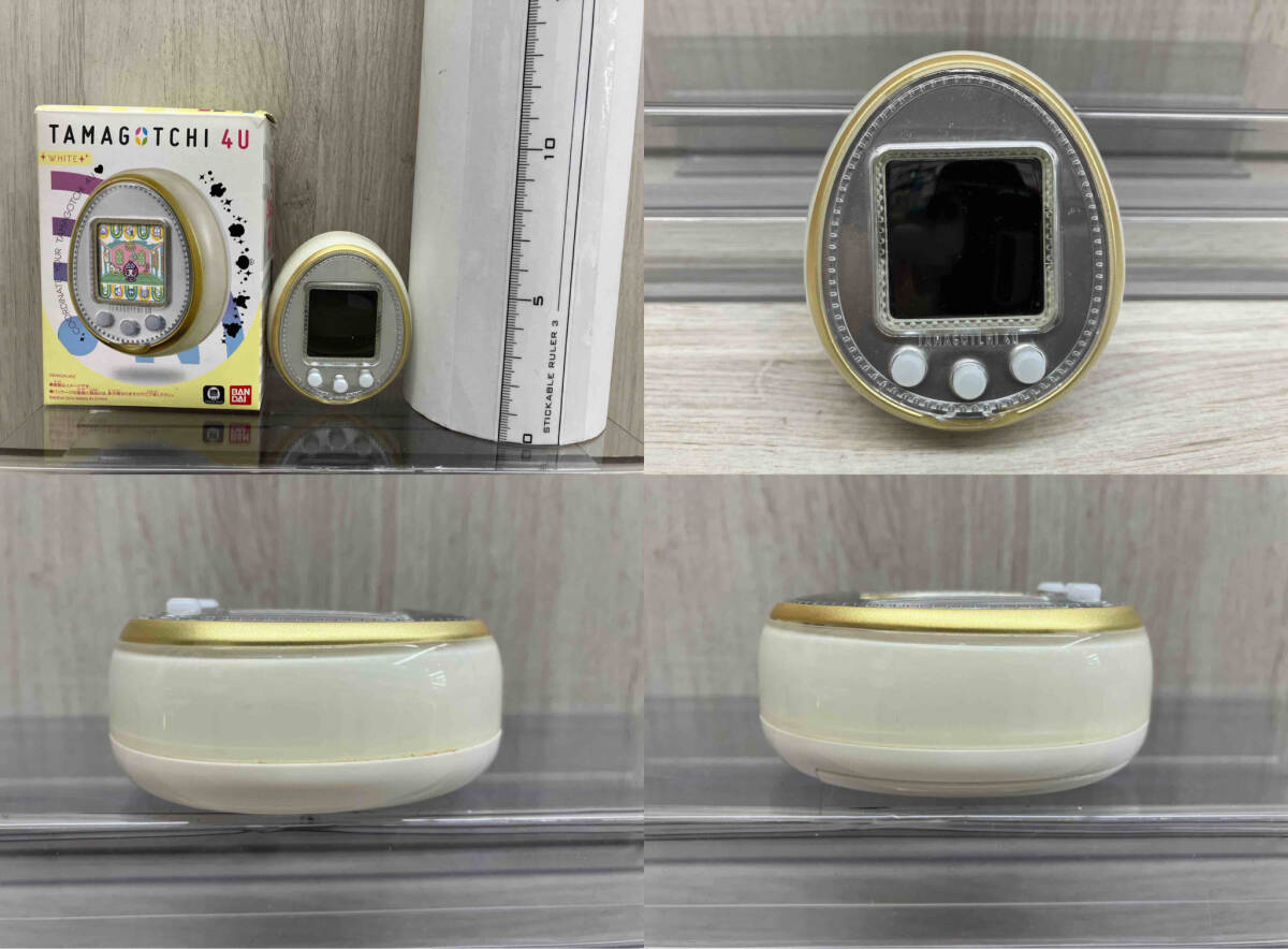 たまごっち4U ホワイト本体 着せ替えカバー付き 動作確認済み Yahoo!オークション - バンダイ TAMAGOTCHI 4U WHITE たまごっち