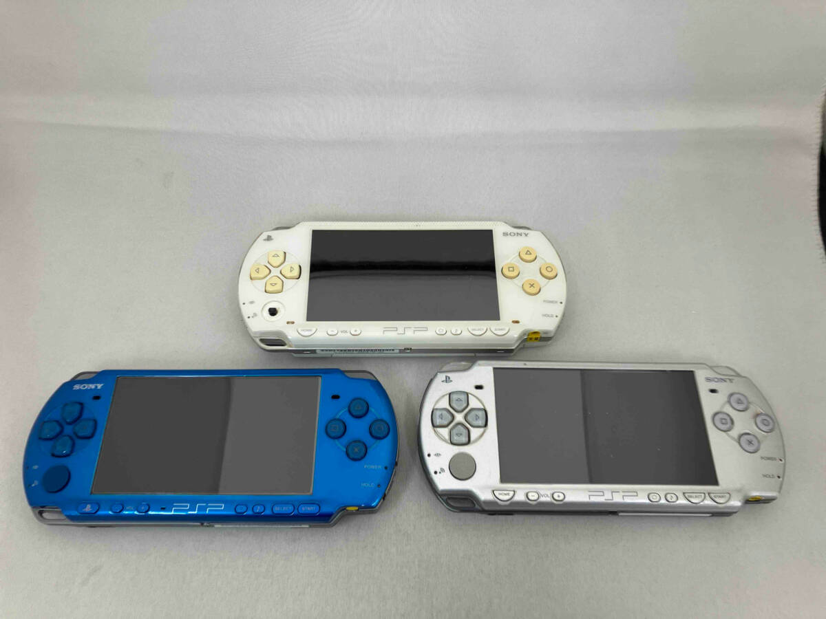 SONY PSP-3000/2000 4台セット 動作未確認 ジャンク