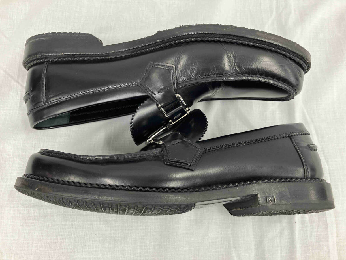 LOUIS VUITTON ルイヴィトン/ローファー/ブラック/FA0121/サイズ 6 1\2 店舗受取可