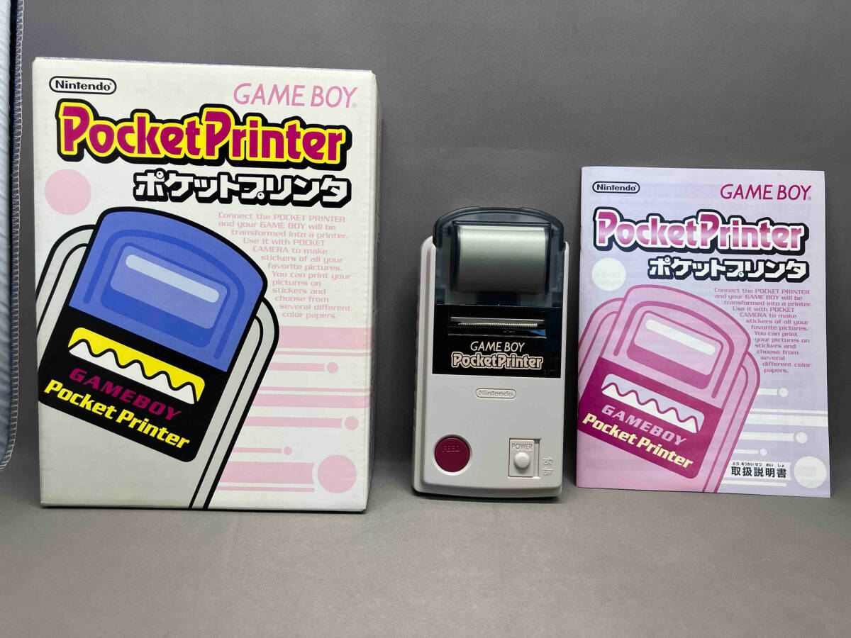 ゲームボーイ ポケットプリンタ ポケットカメラ(クリアパープル