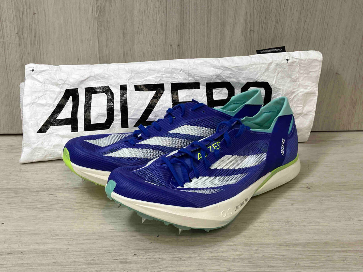 【本物保証】 【タグあり】adidas ADIZERO 27.0cm 陸上スパイク IF1189 AVANTI 27.0cm
