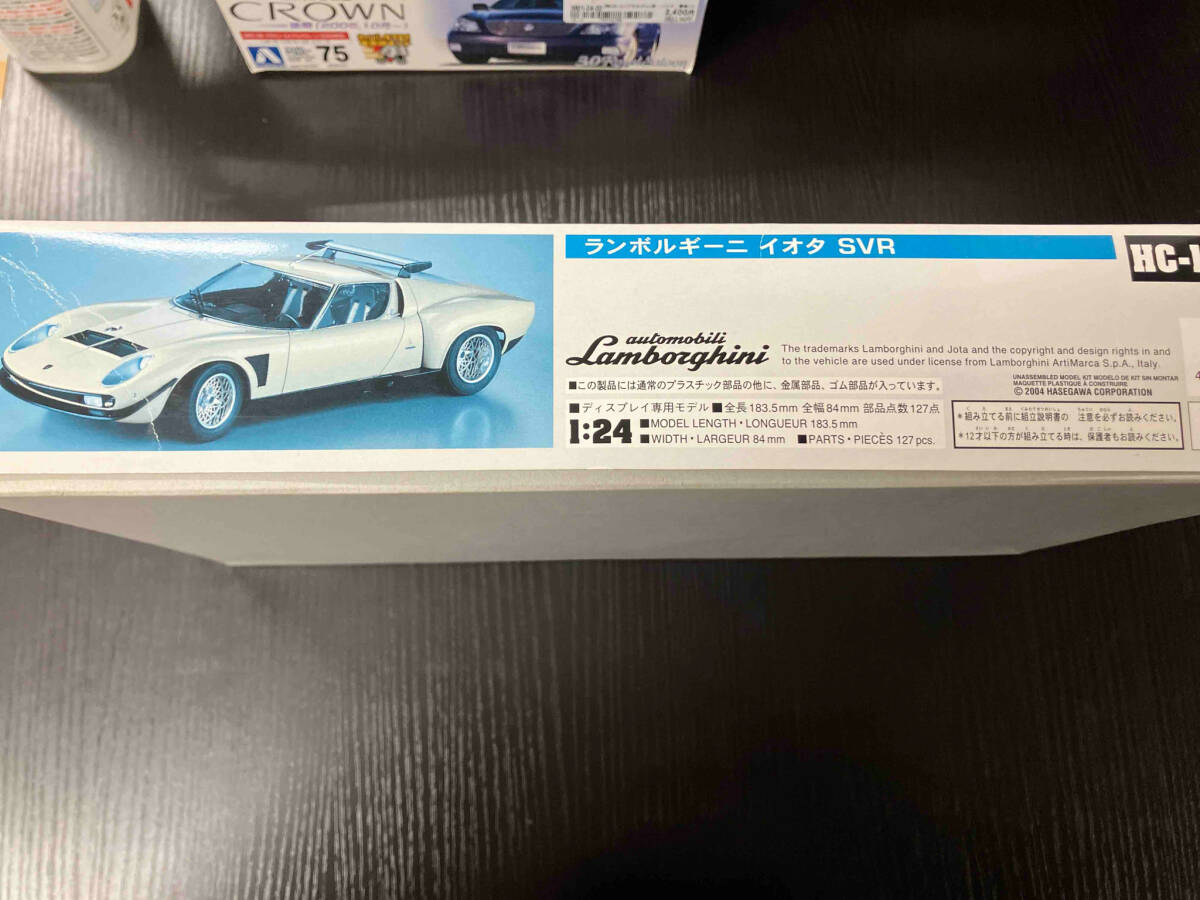 現状品 プラモデル ハセガワ 1/24 ランボルギーニ イオタ SVR(1975)_画像2