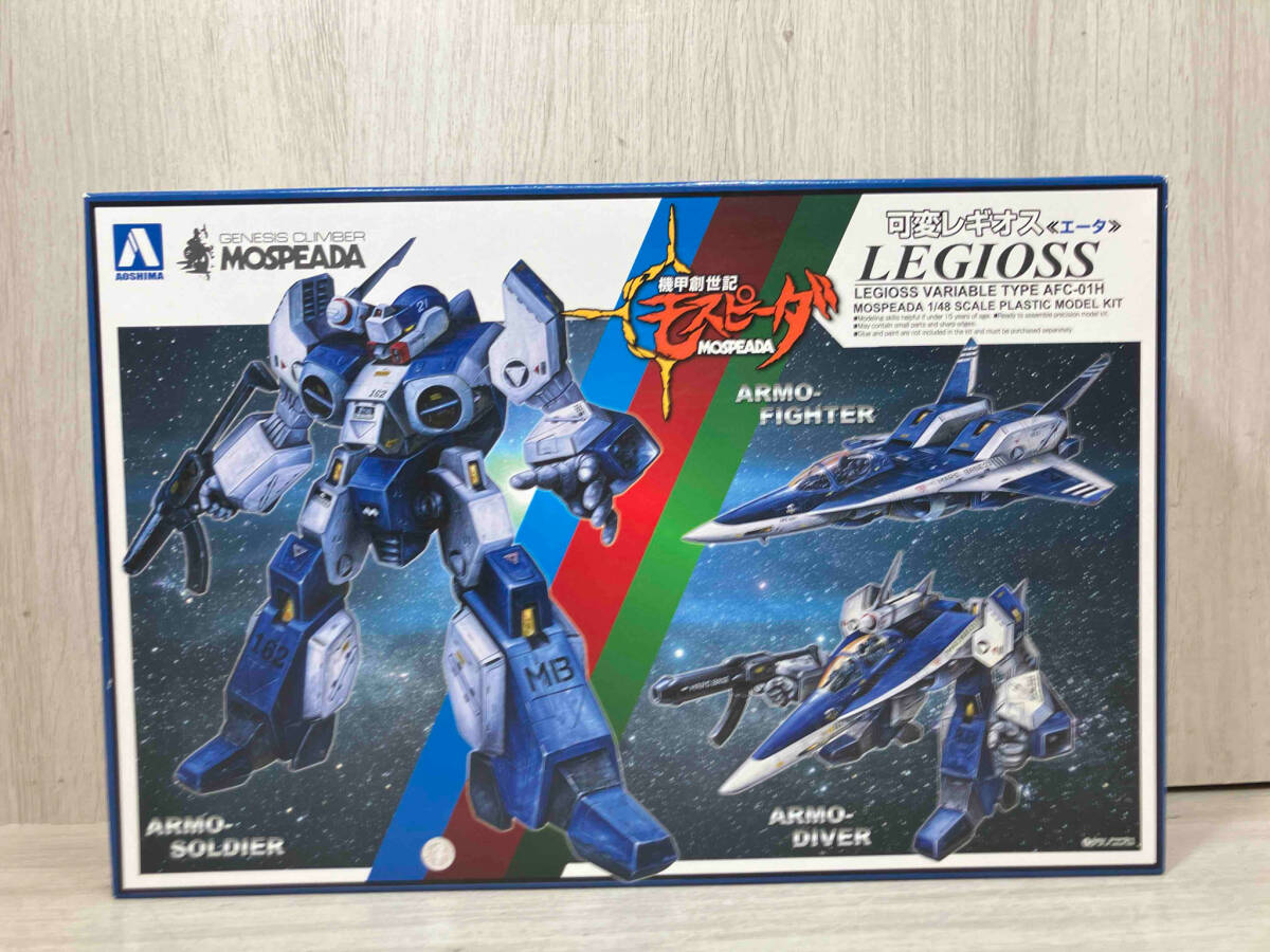 プラモデル アオシマ 1/48 可変レギオス エータ 「機甲創世記モスピーダ」